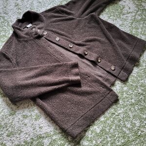 L.L. Bean Brown Cardigan Sweater